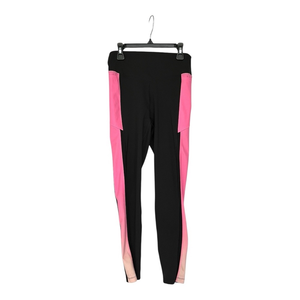 PINK black, ombré and mesh leggings